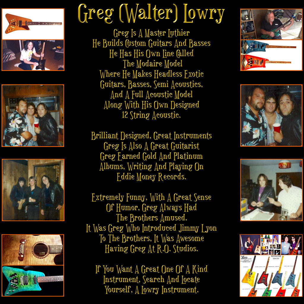 Greg Lowry Bio